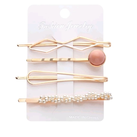 Accessories - 4pc Fashion Hair Clips